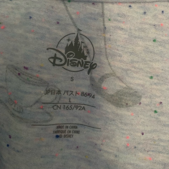 Disney Alice in Wonderland Sky Blue T-shirt S - Picture 3 of 8